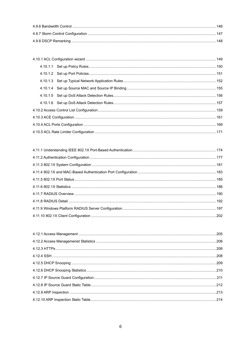 PLANET WGSD-8020 User Manual | Page 6 / 373