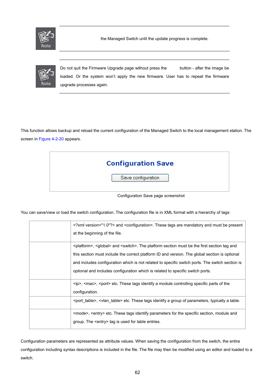 14 configuration save | PLANET WGSD-8020 User Manual | Page 62 / 373