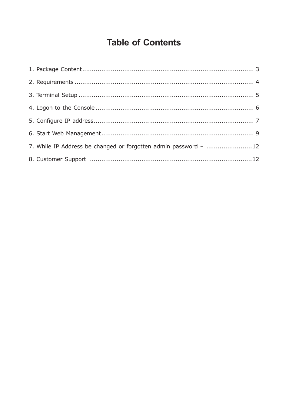 PLANET WGSD-8020 User Manual | Page 2 / 12