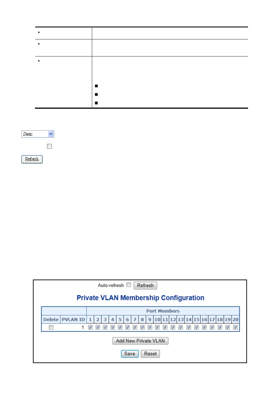 8 private vlan | PLANET WGSW-20160HP User Manual | Page 127 / 563