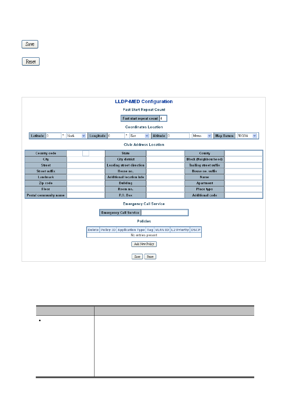 3 lldp med configuration | PLANET WGSW-20160HP User Manual | Page 305 / 563