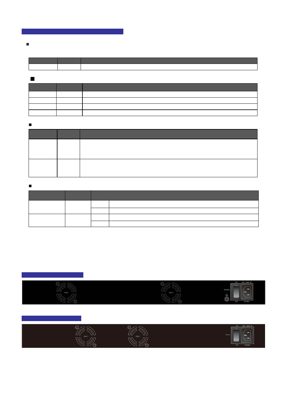 3 switch rear panel | PLANET WGSW-20160HP User Manual | Page 37 / 563