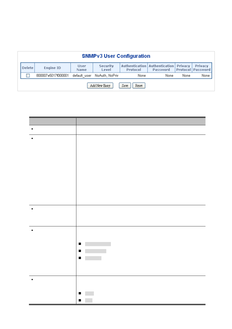 2 snmpv3 users | PLANET WGSW-20160HP User Manual | Page 91 / 563