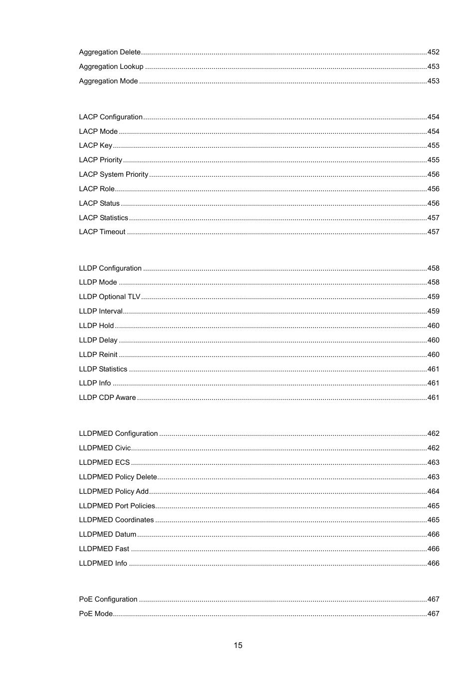 PLANET WGSW-20160HP User Manual | Page 15 / 555