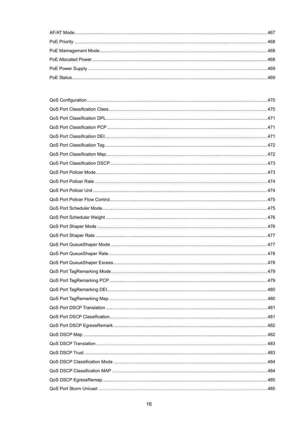 PLANET WGSW-20160HP User Manual | Page 16 / 555