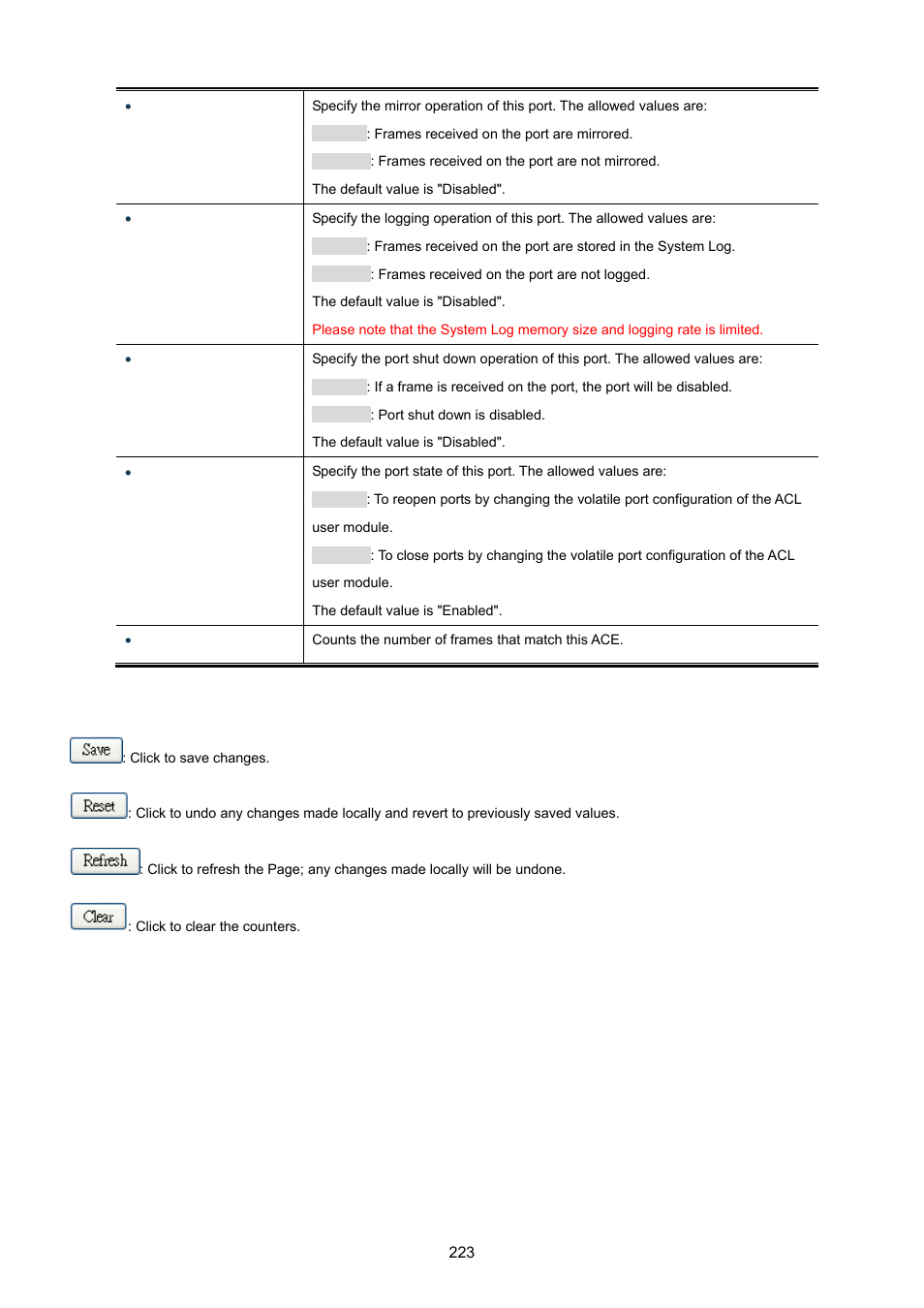 PLANET WGSW-20160HP User Manual | Page 223 / 555