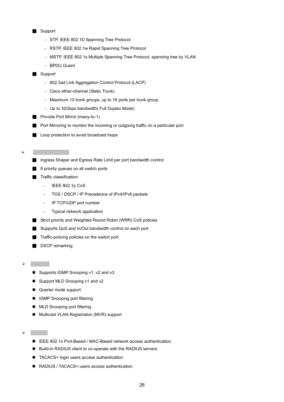 PLANET WGSW-20160HP User Manual | Page 26 / 555