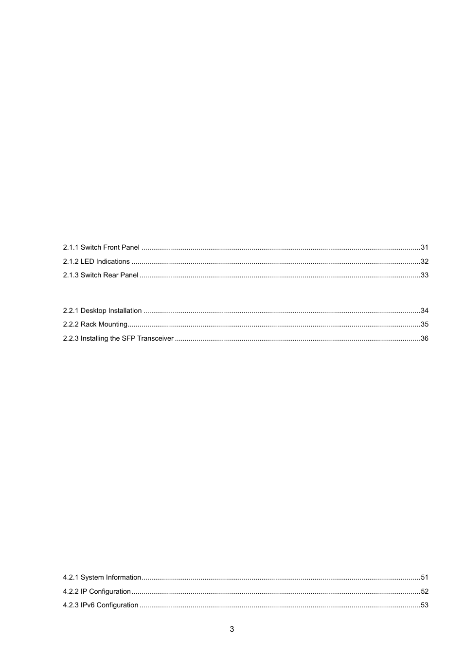 Table of conetnts | PLANET WGSW-20160HP User Manual | Page 3 / 555