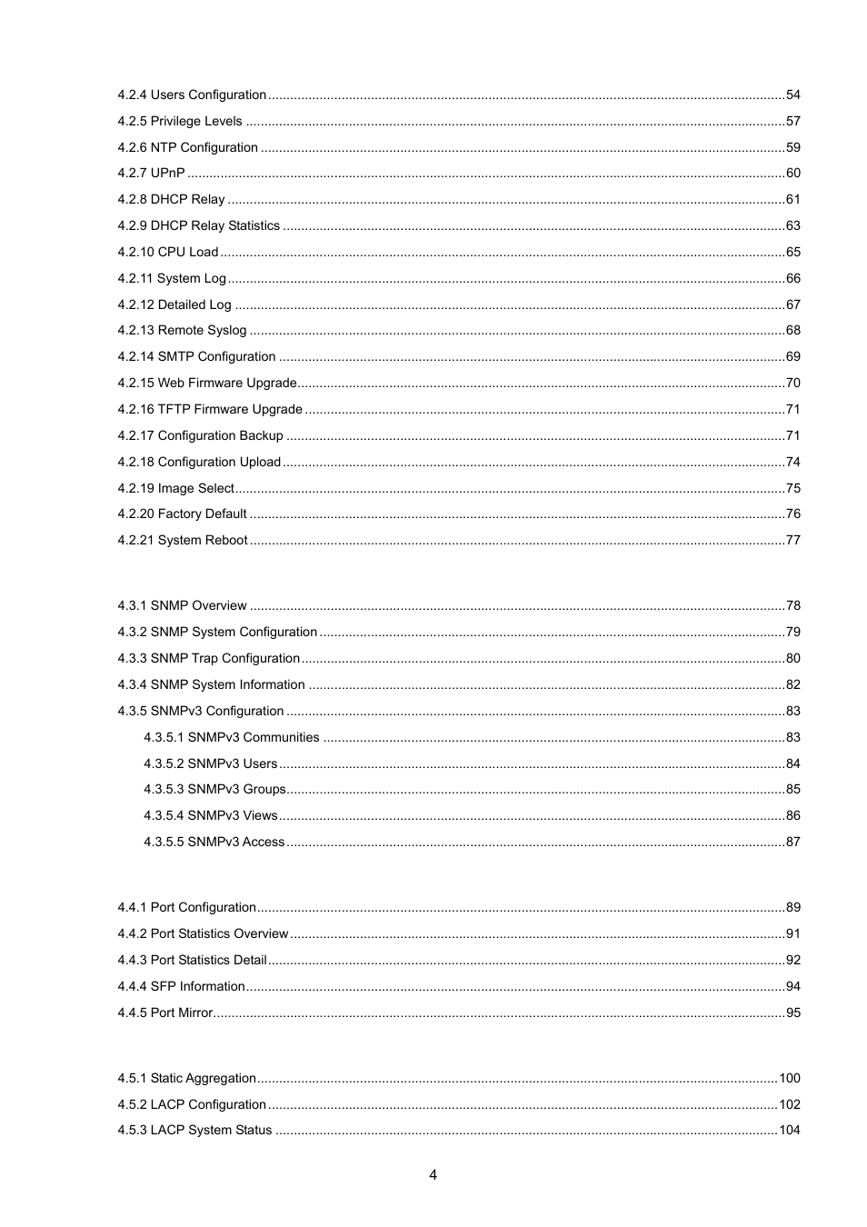 PLANET WGSW-20160HP User Manual | Page 4 / 555