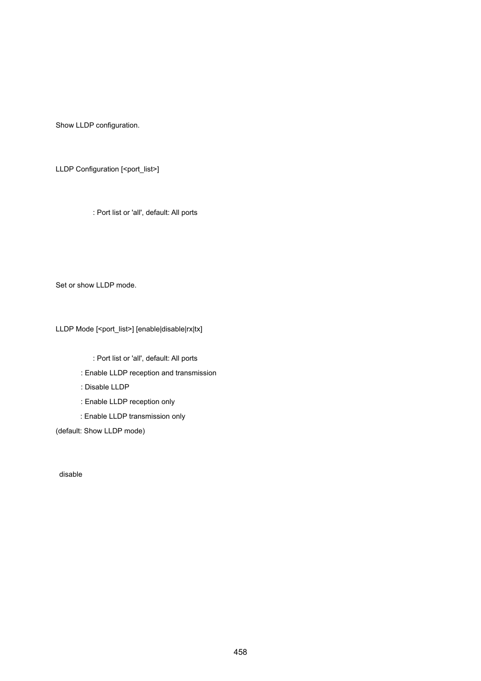 11 lldp command, Lldp configuration, Lldp mode | PLANET WGSW-20160HP User Manual | Page 458 / 555