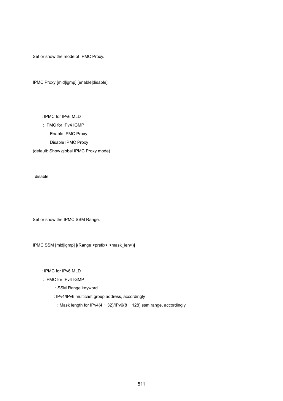 Ipmc proxy, Ipmc ssm | PLANET WGSW-20160HP User Manual | Page 511 / 555