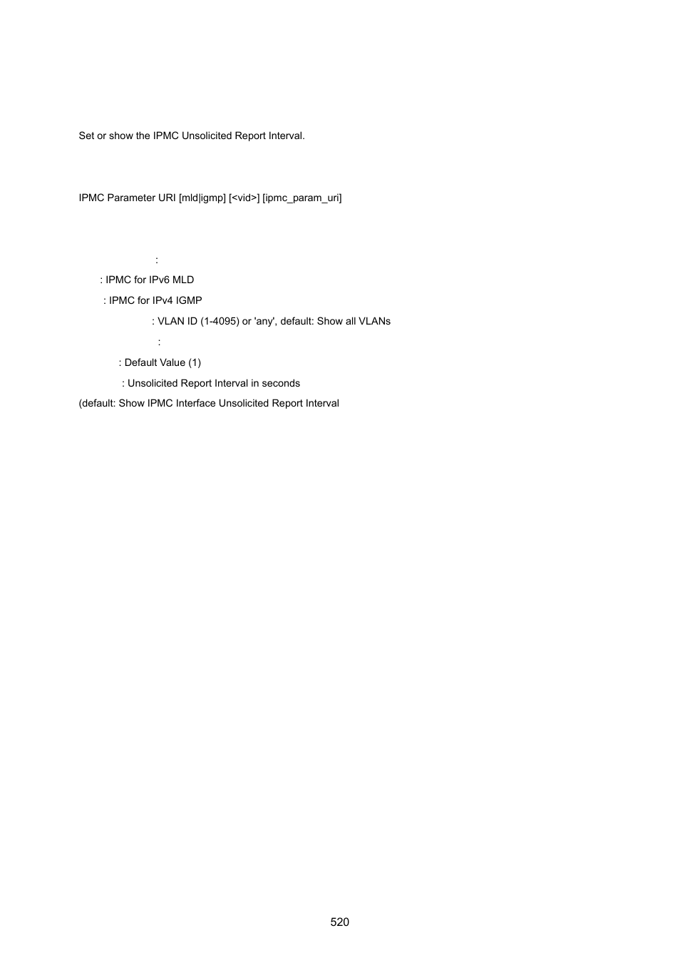 Ipmc parameter uri | PLANET WGSW-20160HP User Manual | Page 520 / 555