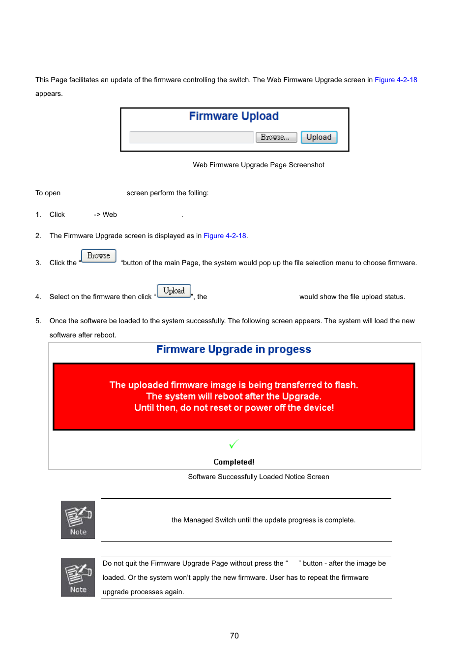 15 web firmware upgrade | PLANET WGSW-20160HP User Manual | Page 70 / 555