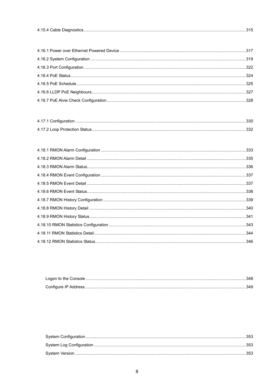 PLANET WGSW-20160HP User Manual | Page 8 / 555