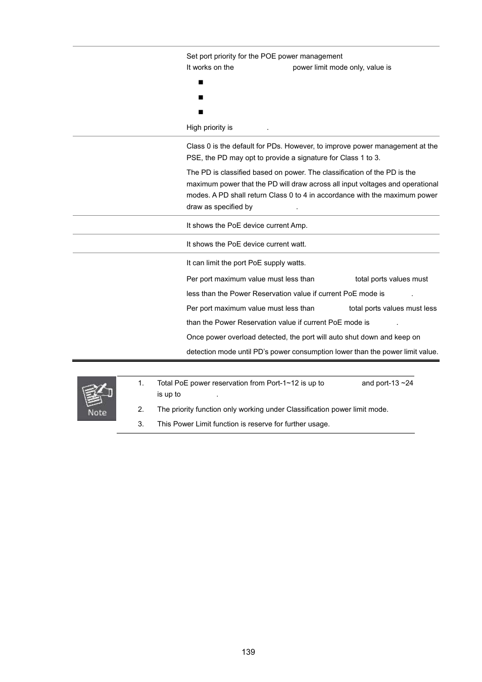 PLANET WGSW-2620HP User Manual | Page 139 / 211