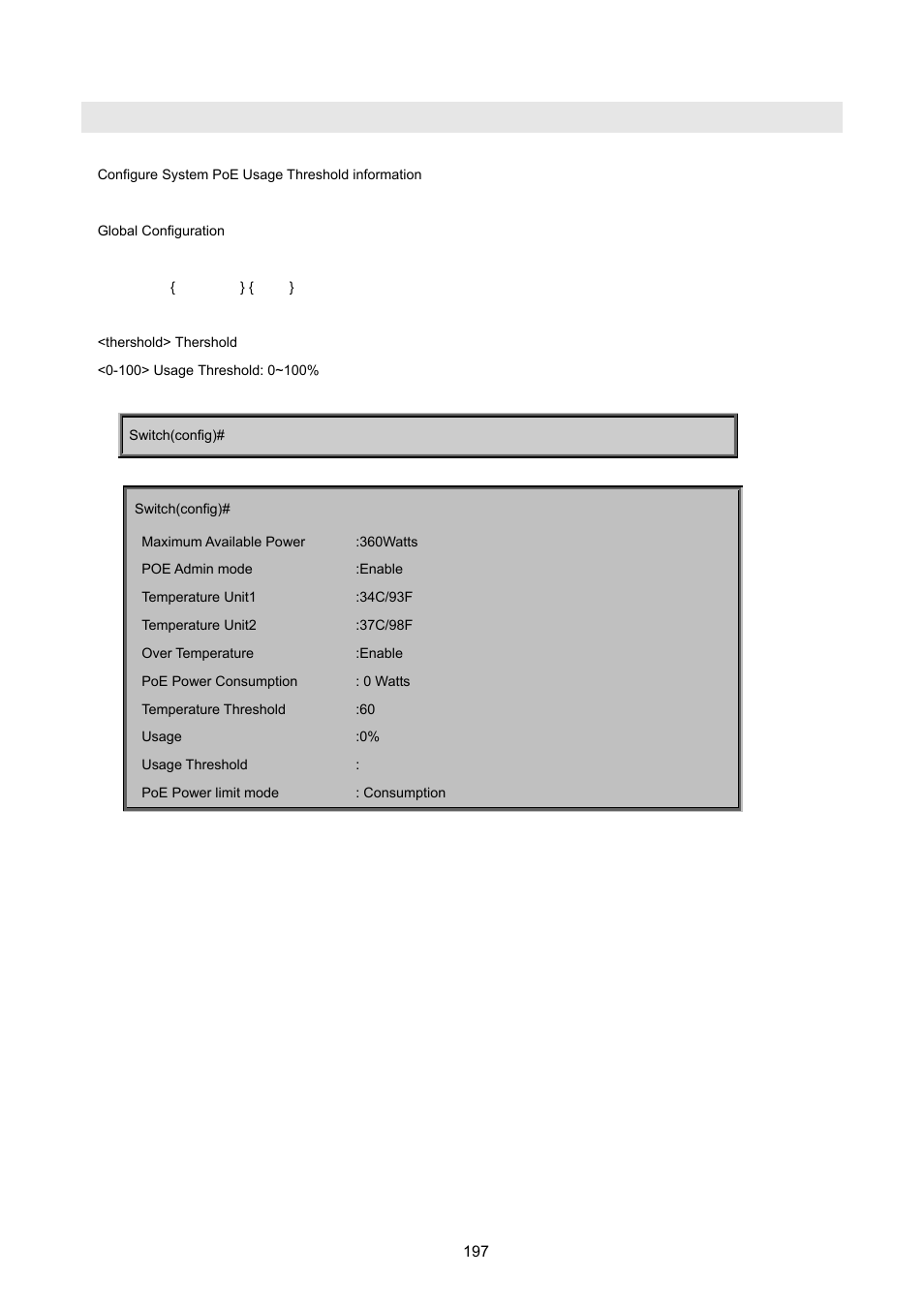 Poe usage | PLANET WGSW-2620HP User Manual | Page 197 / 211