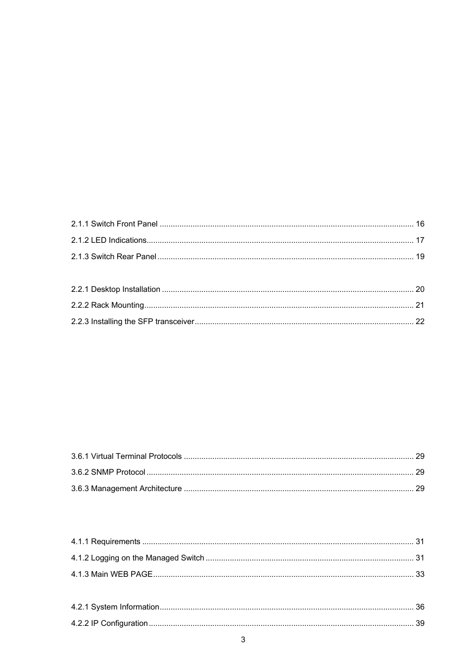 PLANET WGSW-2620HP User Manual | Page 3 / 211