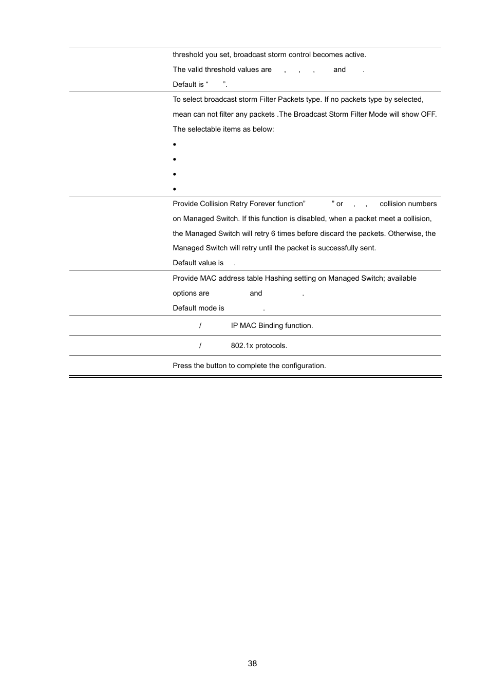 PLANET WGSW-2620HP User Manual | Page 38 / 211