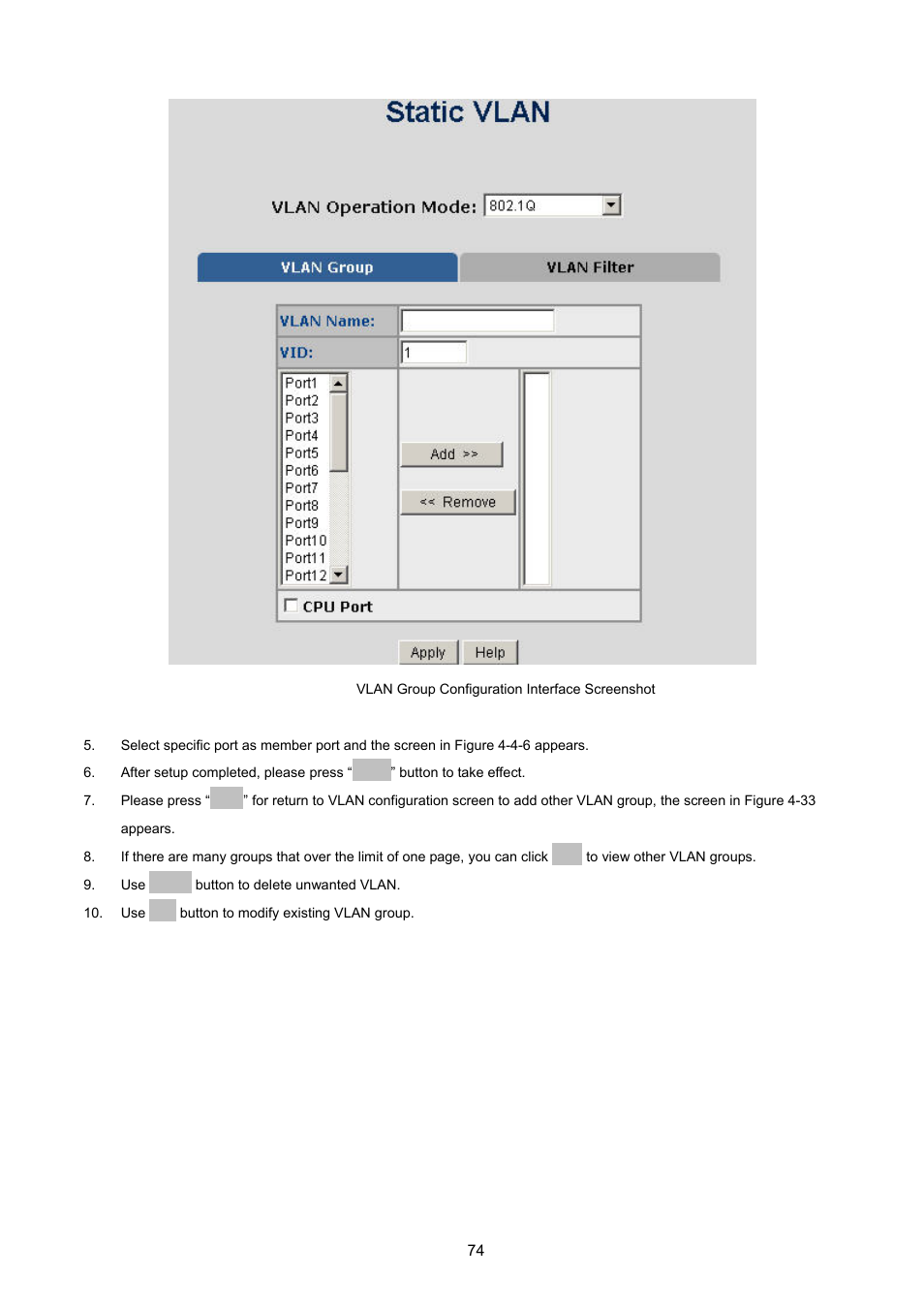 PLANET WGSW-2620HP User Manual | Page 74 / 211