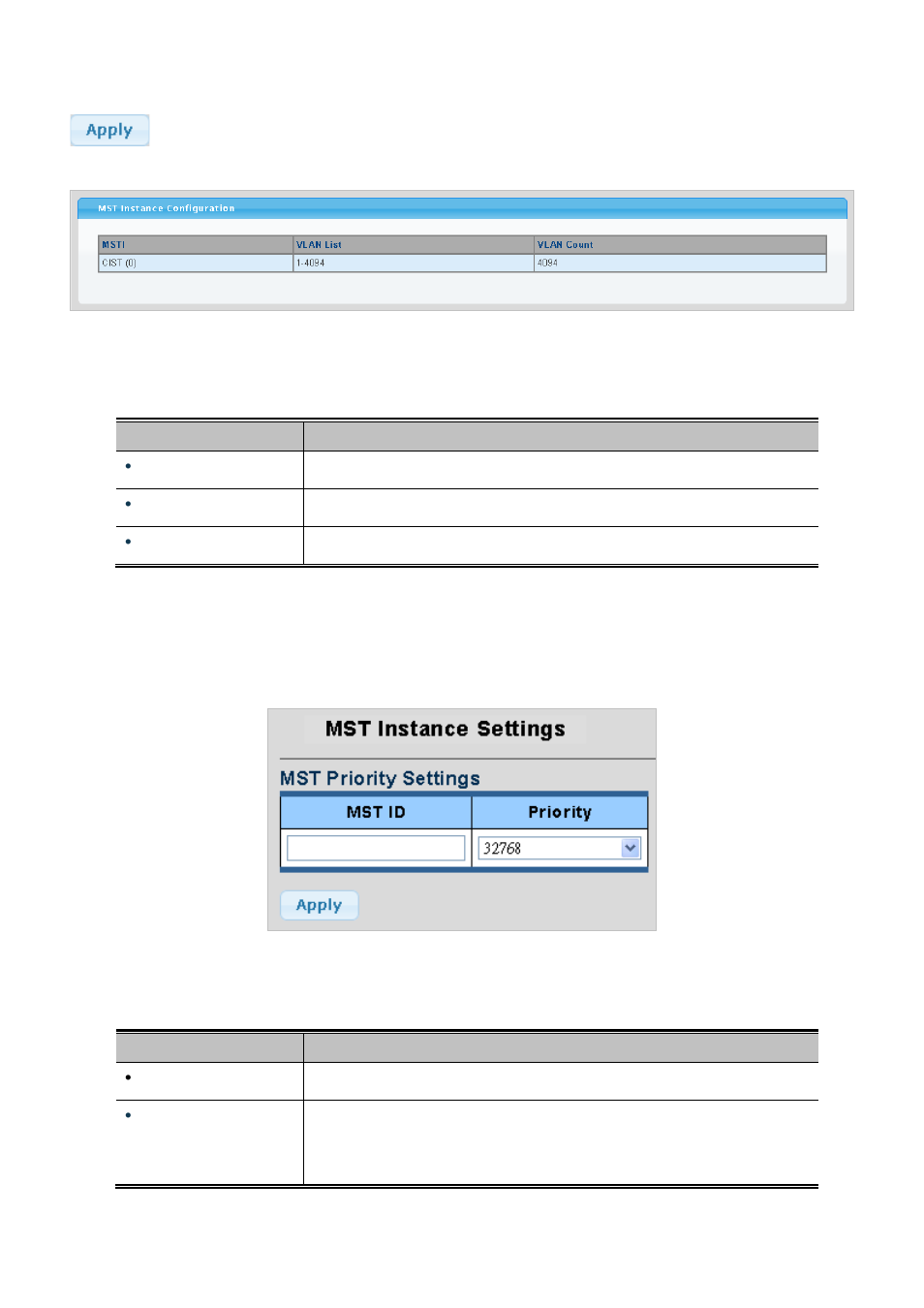 5 mst instance setting | PLANET WGSW-28040P User Manual | Page 130 / 324