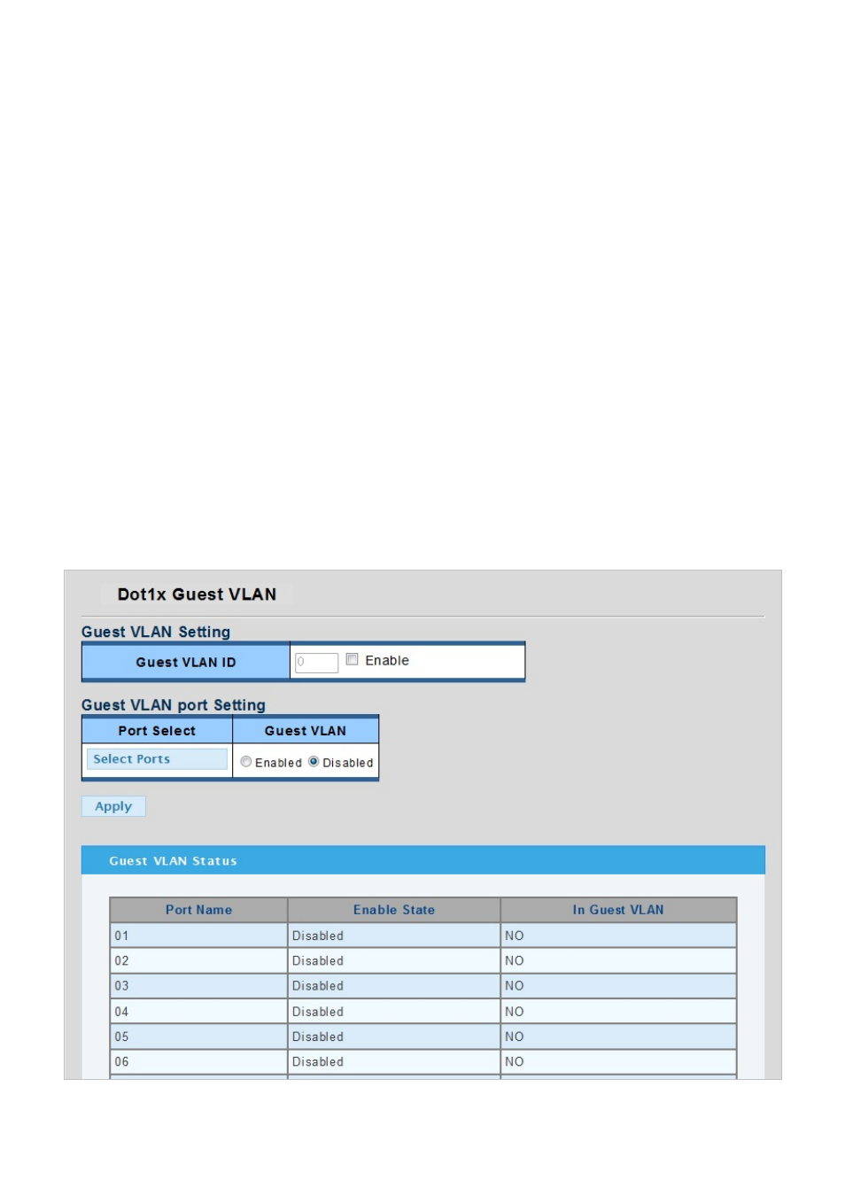 4 guest vlan setting | PLANET WGSW-28040P User Manual | Page 175 / 324