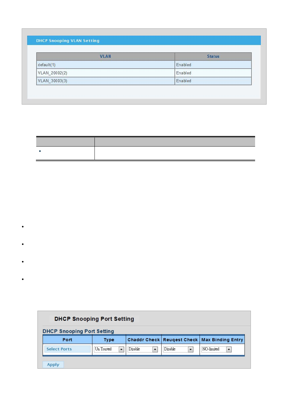 5 dhcp snooping port setting | PLANET WGSW-28040P User Manual | Page 182 / 324