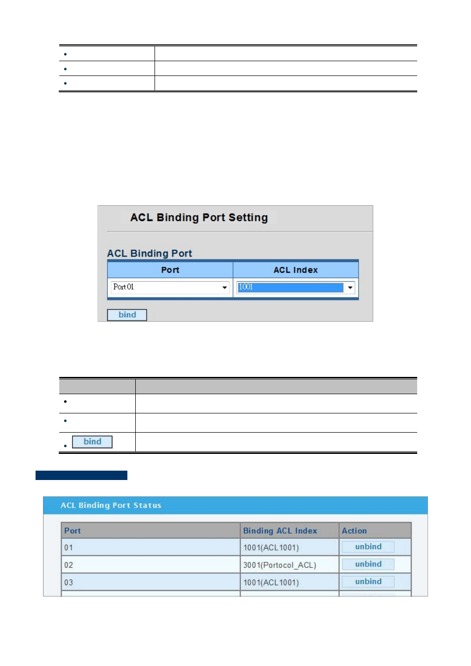 3 acl binding port | PLANET WGSW-28040P User Manual | Page 197 / 324