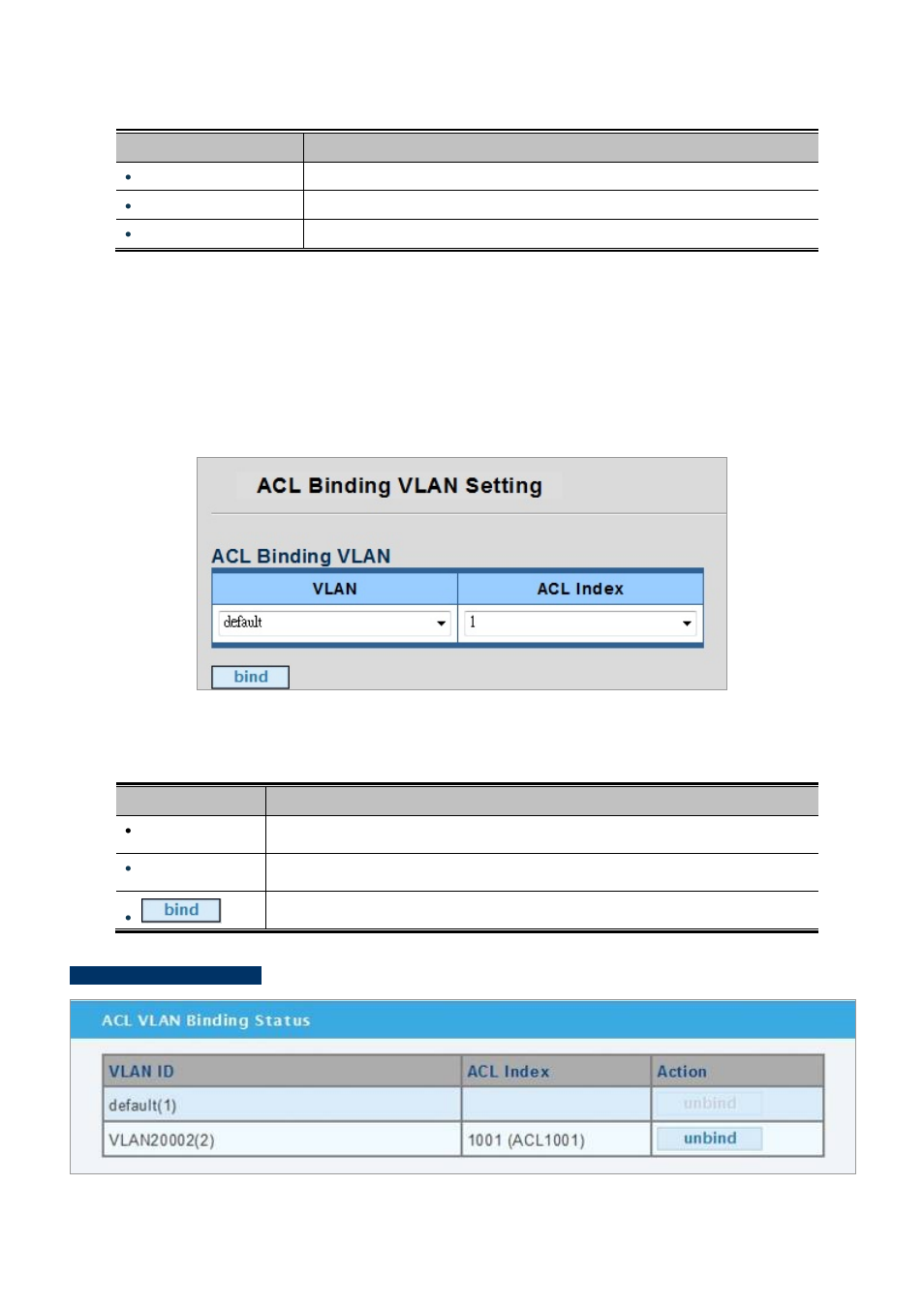 4 acl binding vlan | PLANET WGSW-28040P User Manual | Page 198 / 324