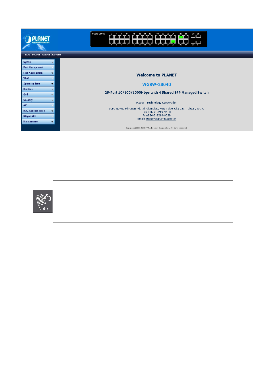 PLANET WGSW-28040P User Manual | Page 40 / 324