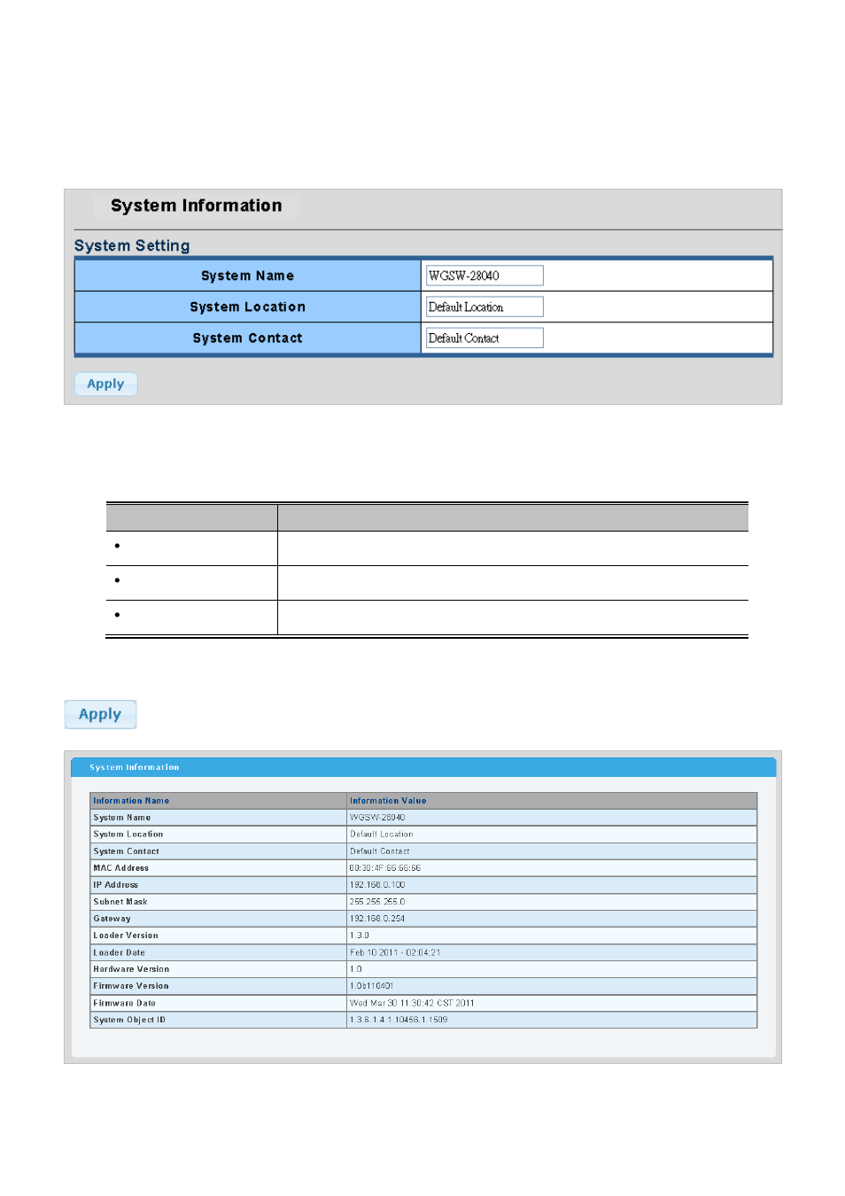 1 system information | PLANET WGSW-28040P User Manual | Page 44 / 324