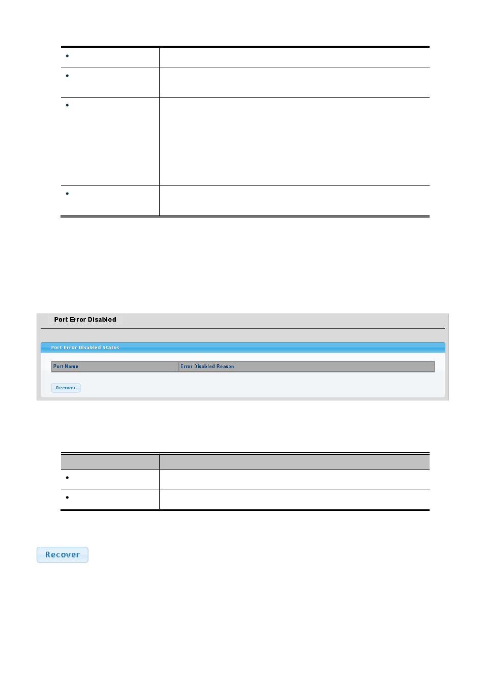 4 port error disabled | PLANET WGSW-28040P User Manual | Page 75 / 324