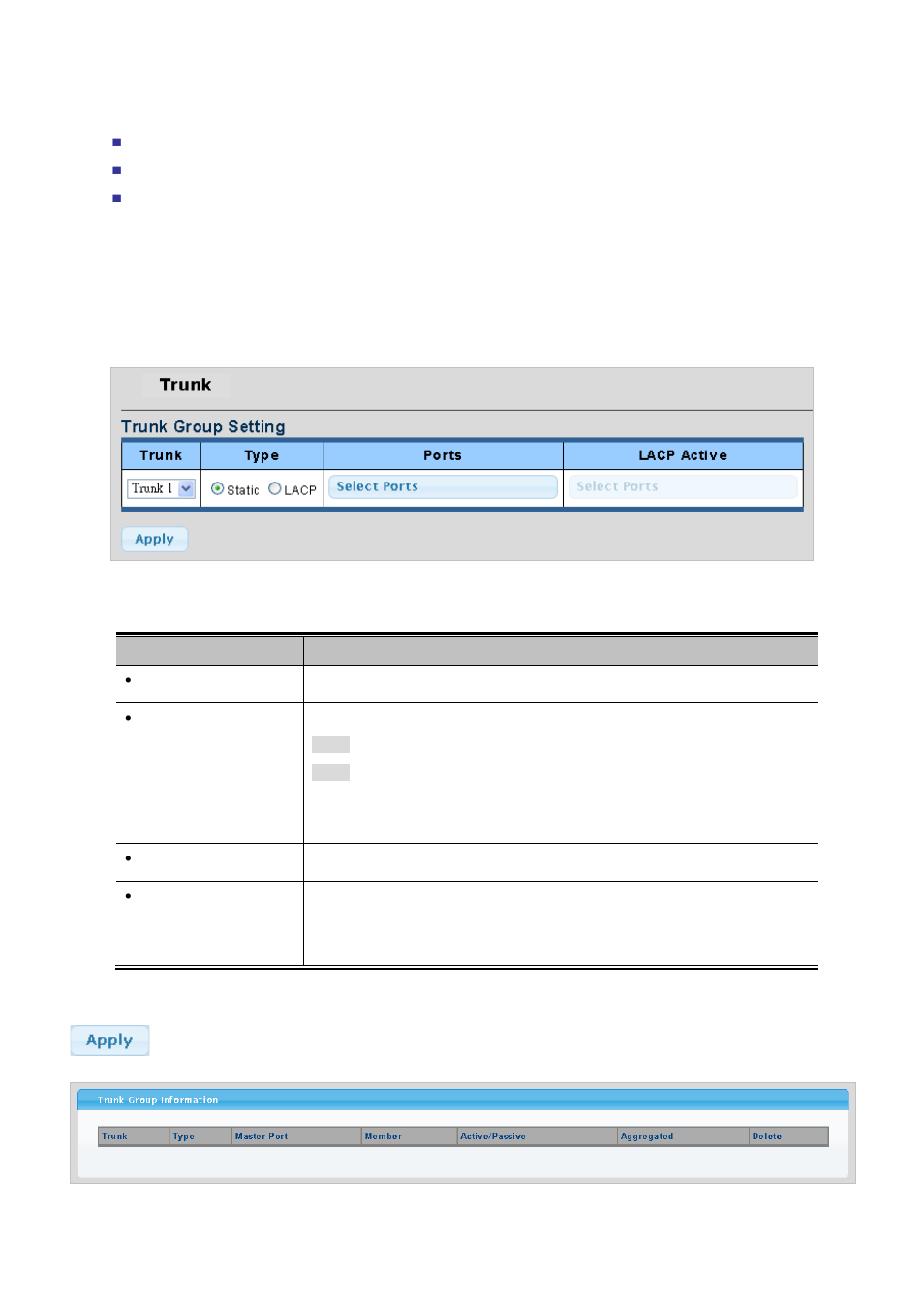 1 trunk group | PLANET WGSW-28040P User Manual | Page 87 / 324
