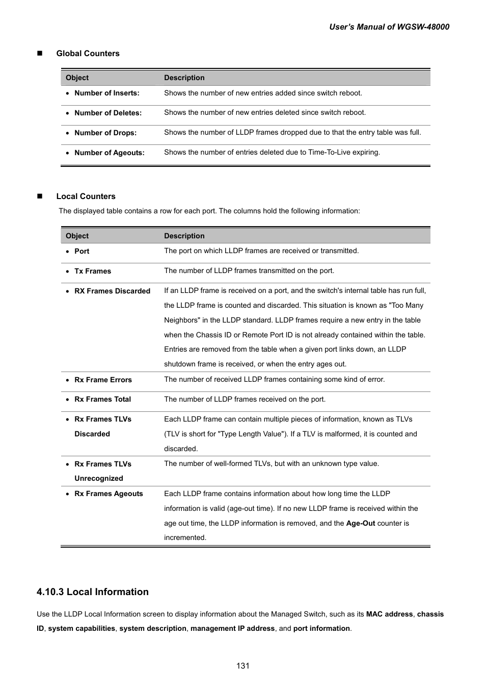 3 local information | PLANET WGSW-48000 User Manual | Page 131 / 293