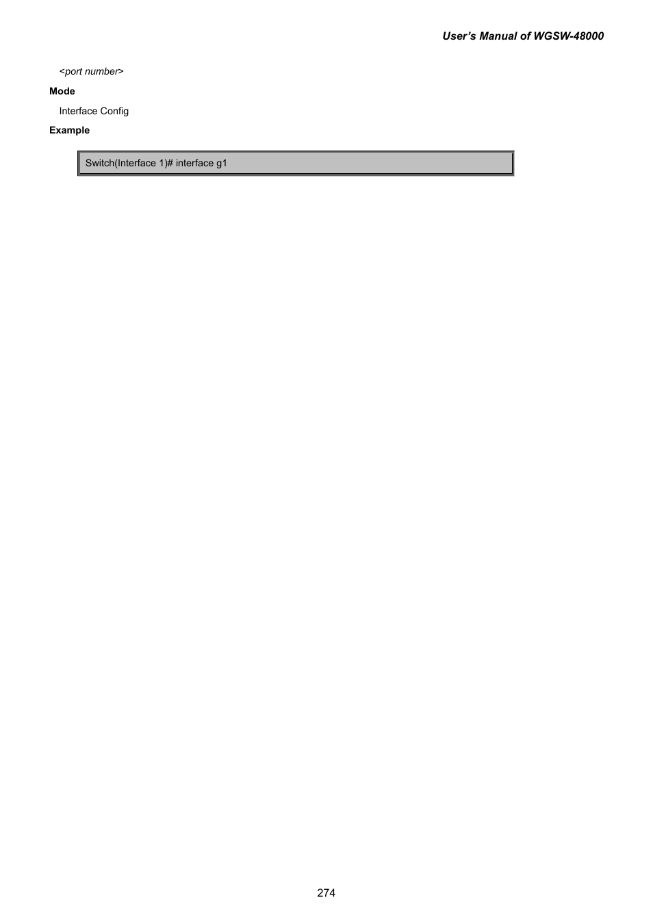 PLANET WGSW-48000 User Manual | Page 274 / 293