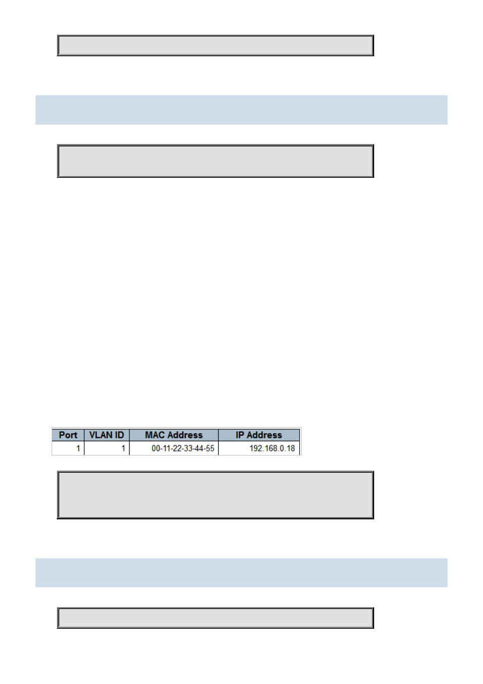 48 ip arp inspection entry interface, 49 ip arp inspection translate | PLANET WGSW-48040HP User Manual | Page 159 / 386