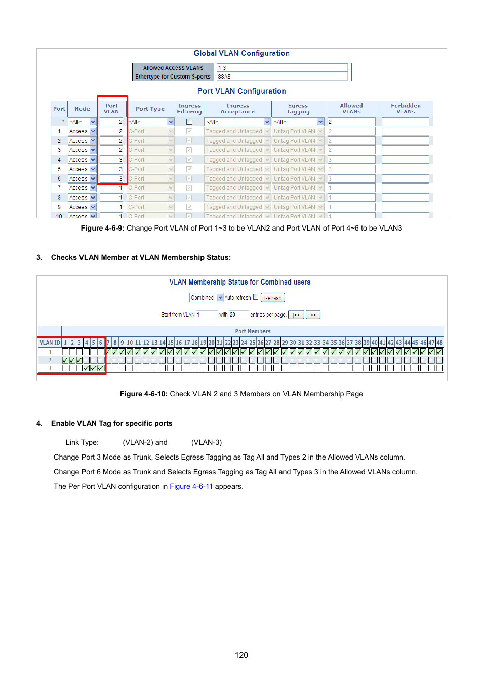 PLANET WGSW-48040HP User Manual | Page 120 / 375