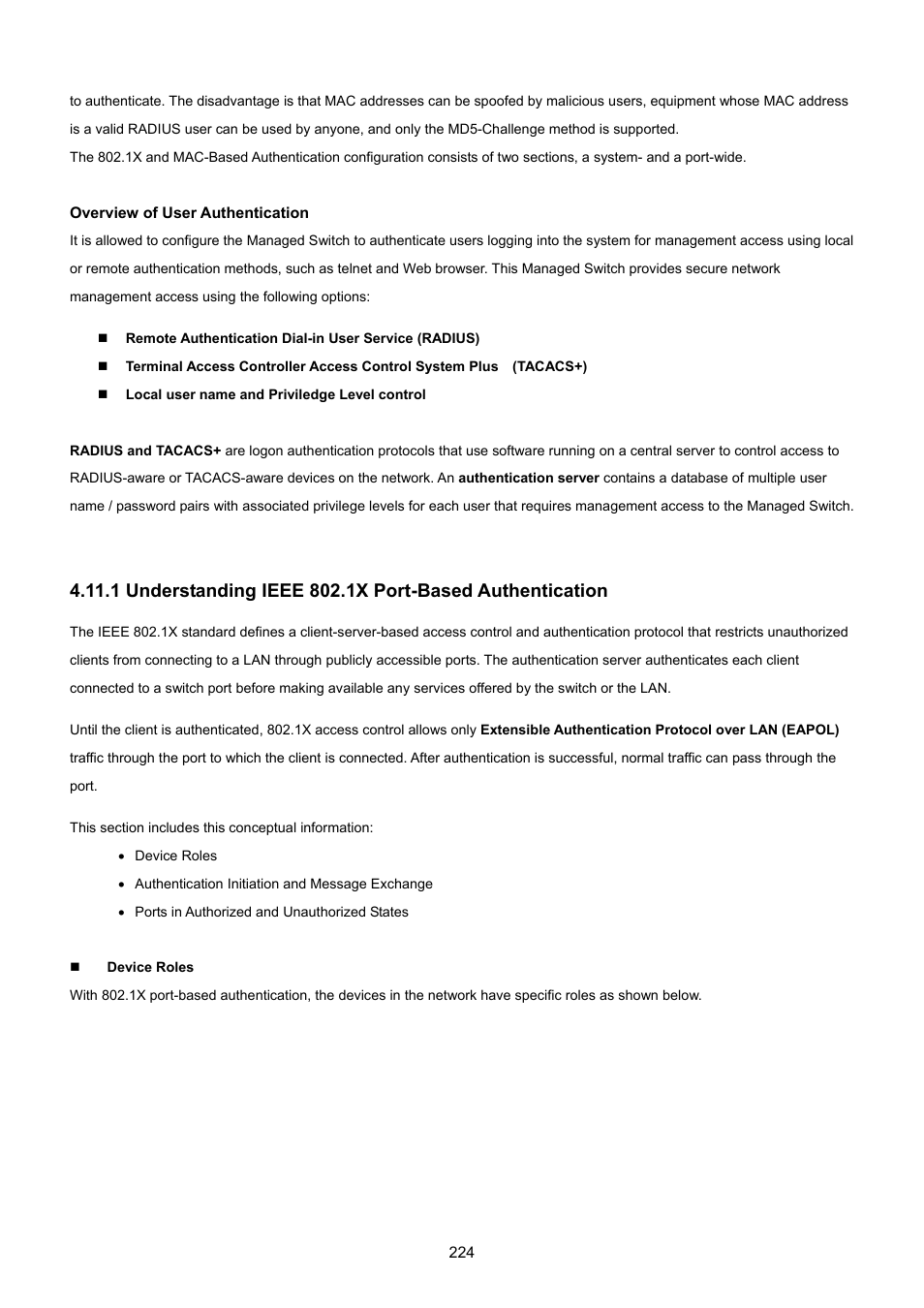 PLANET WGSW-48040HP User Manual | Page 224 / 375