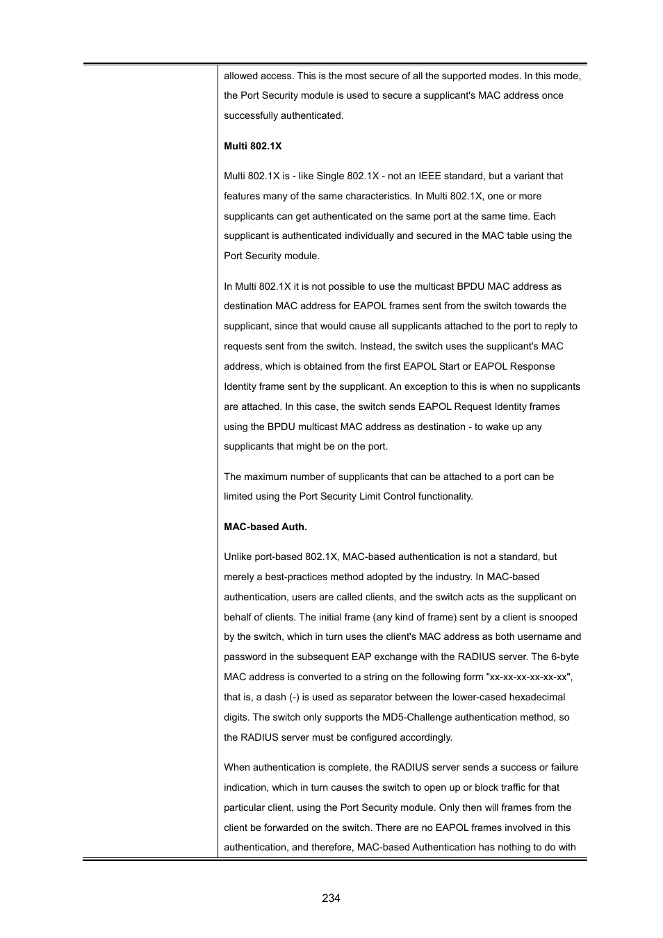 PLANET WGSW-48040HP User Manual | Page 234 / 375