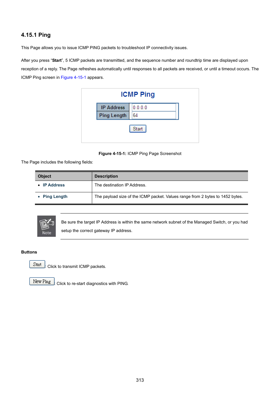 1 ping | PLANET WGSW-48040HP User Manual | Page 313 / 375