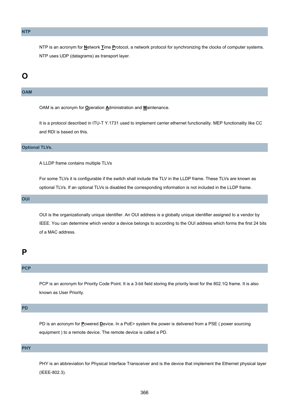 PLANET WGSW-48040HP User Manual | Page 366 / 375