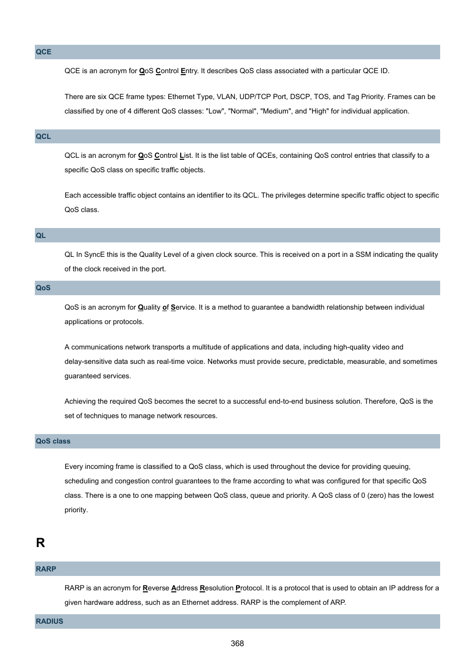 PLANET WGSW-48040HP User Manual | Page 368 / 375