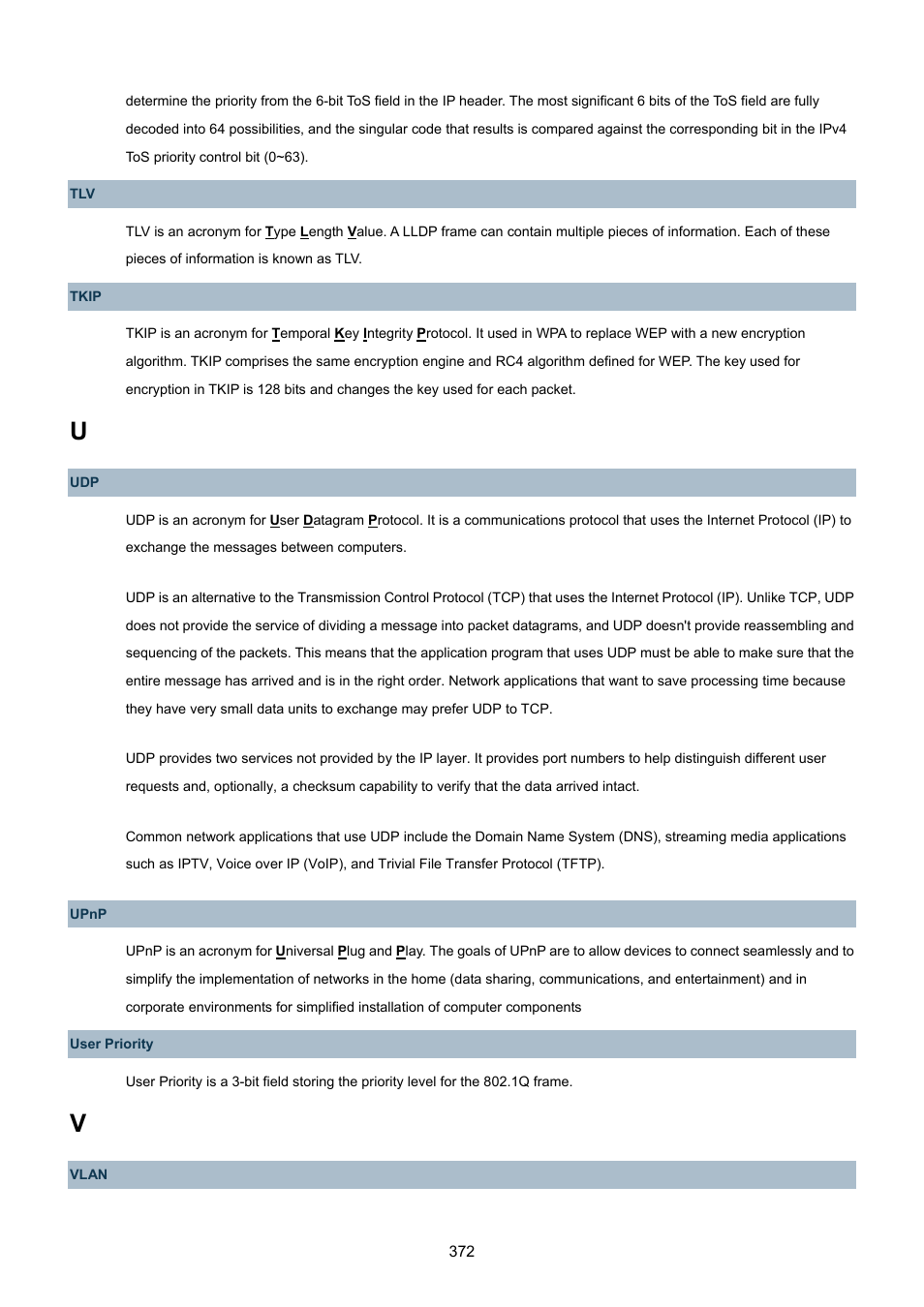 PLANET WGSW-48040HP User Manual | Page 372 / 375