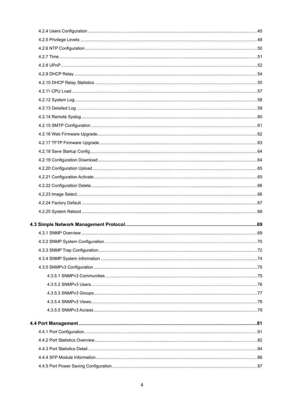 PLANET WGSW-48040HP User Manual | Page 4 / 375