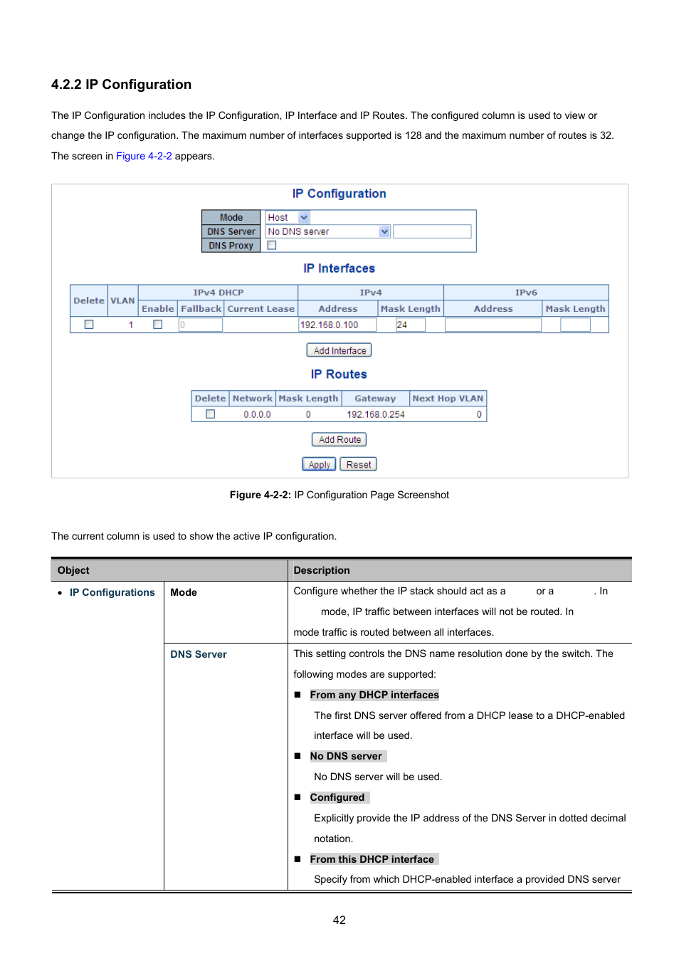 2 ip configuration | PLANET WGSW-48040HP User Manual | Page 42 / 375