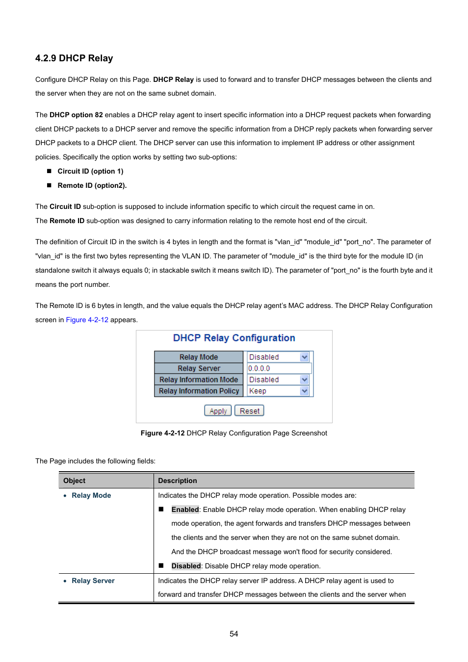 9 dhcp relay | PLANET WGSW-48040HP User Manual | Page 54 / 375