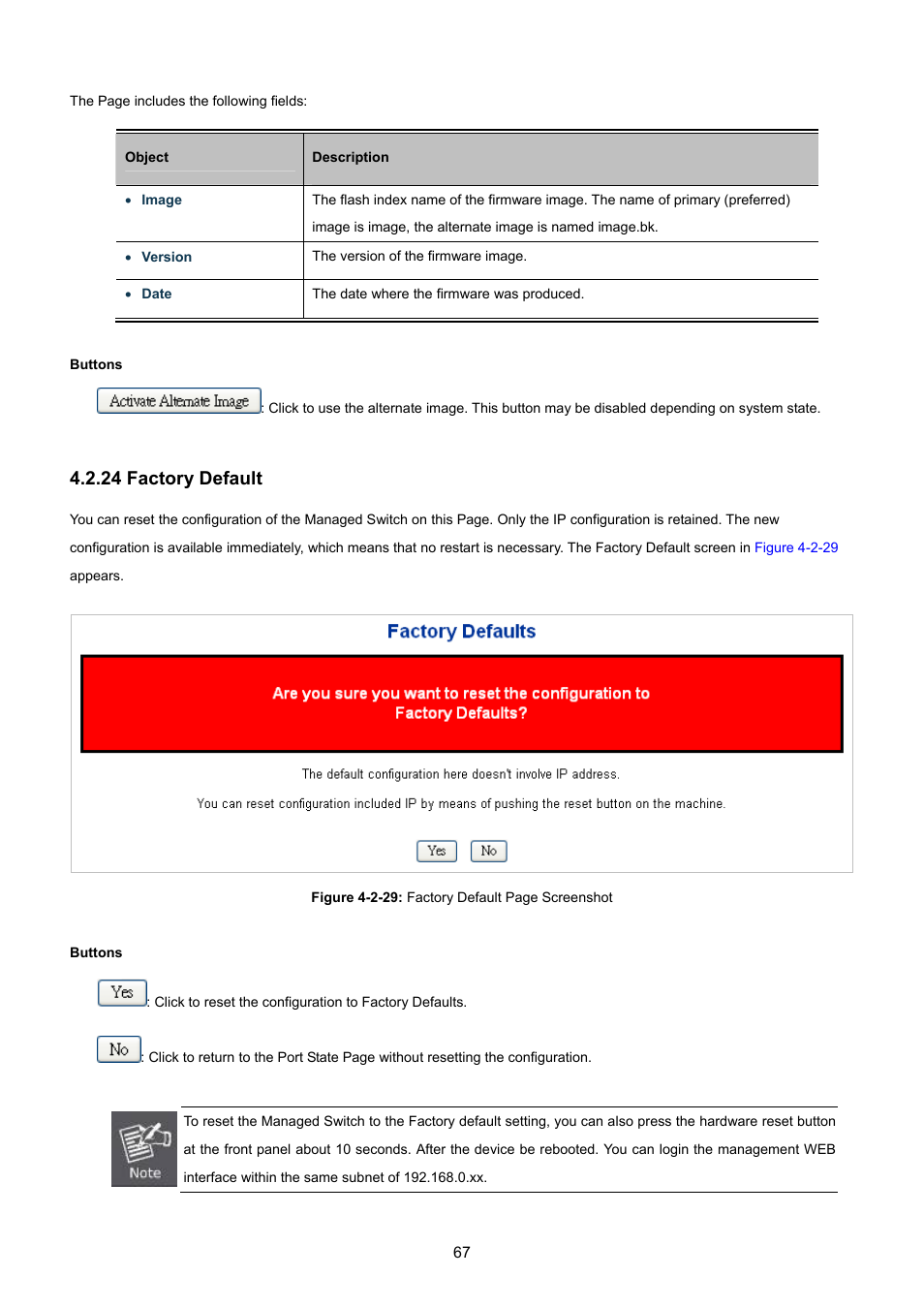 24 factory default | PLANET WGSW-48040HP User Manual | Page 67 / 375