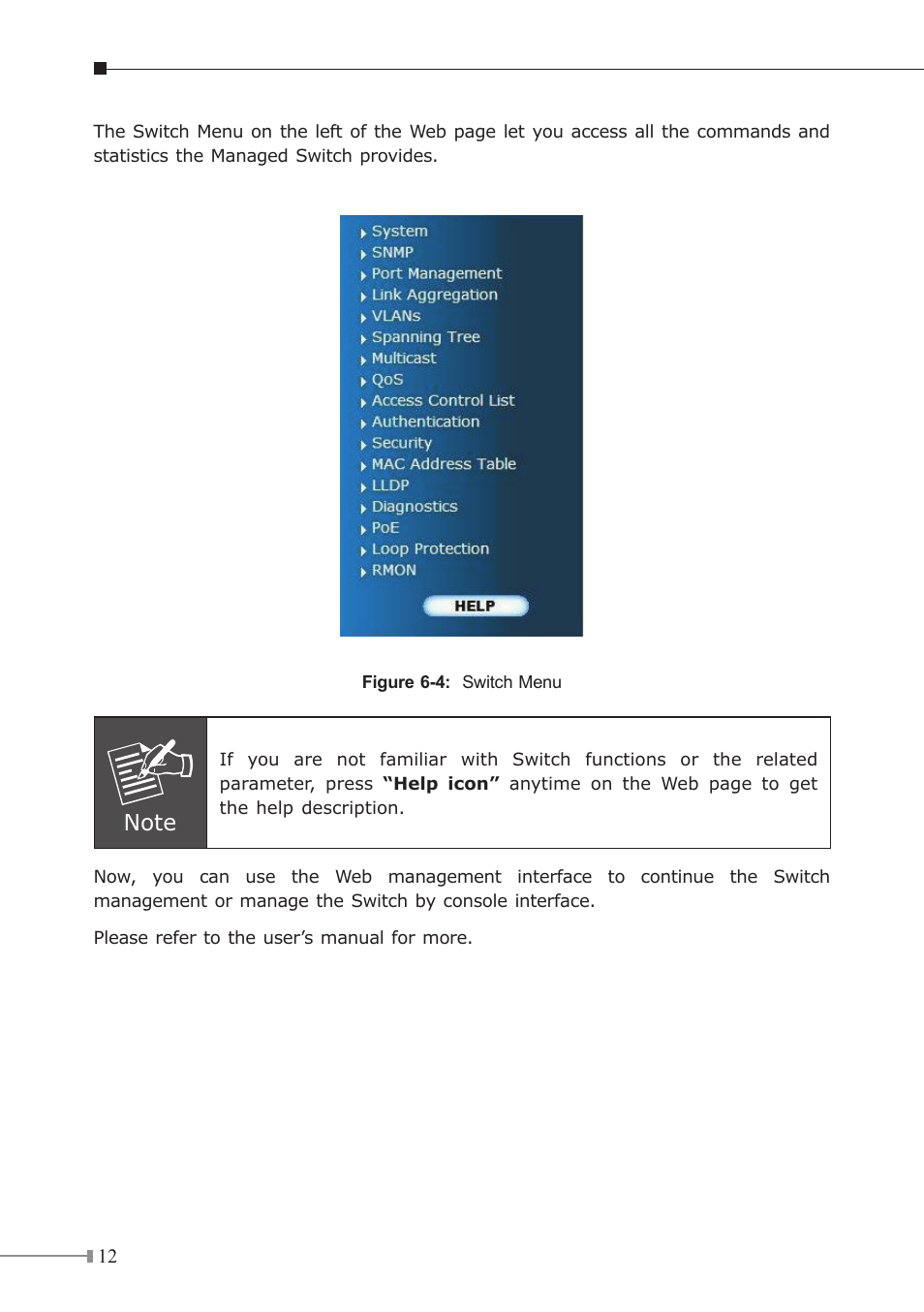 PLANET WGSW-48040HP User Manual | Page 12 / 16