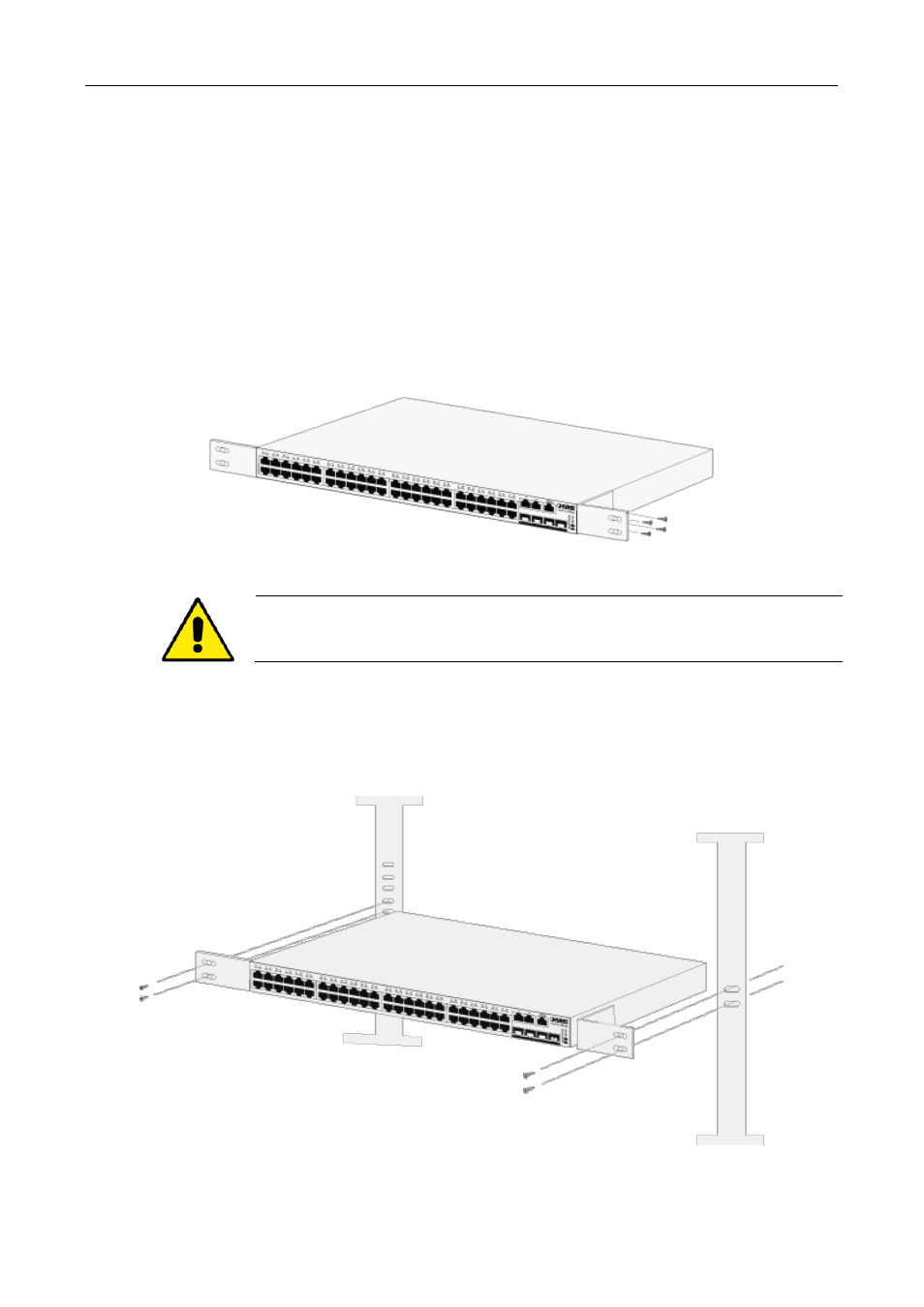 2 rack mounting | PLANET WGSW-50040 User Manual | Page 22 / 267