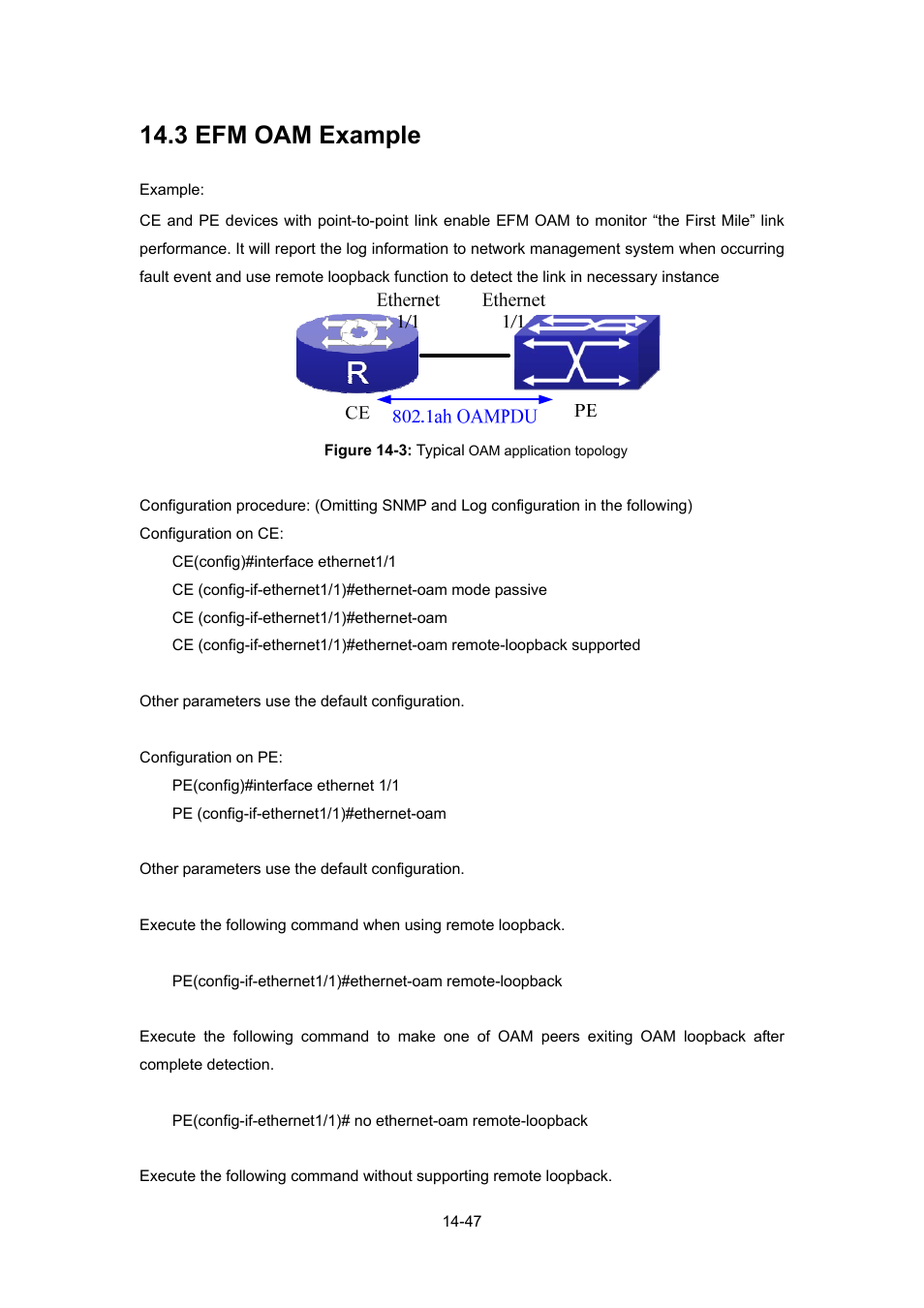 3 efm oam example, Xample | PLANET WGSW-52040 User Manual | Page 125 / 505