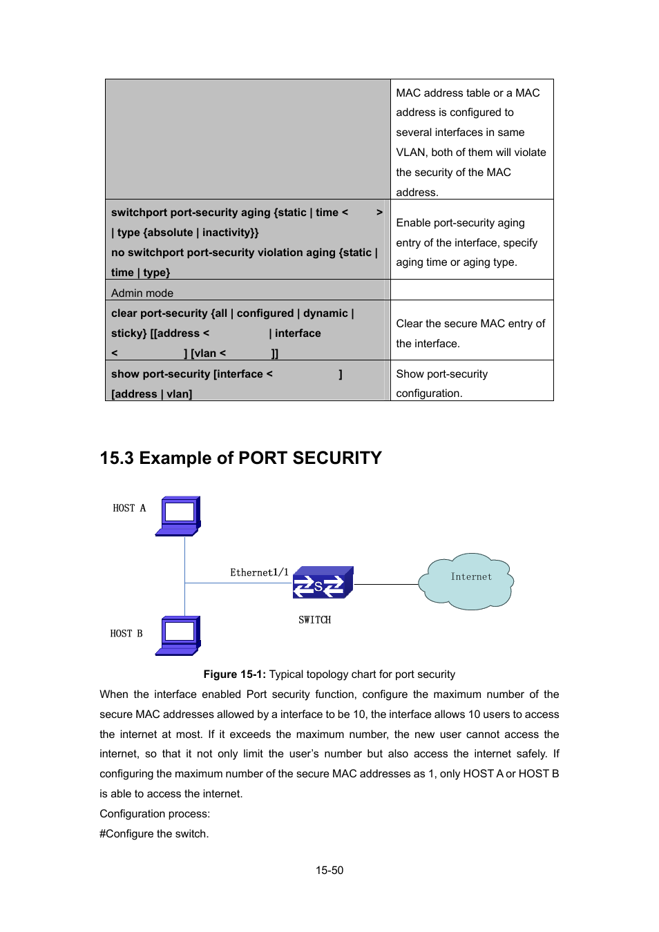 3 example of port security, Xample of, Port | Security -50 | PLANET WGSW-52040 User Manual | Page 128 / 505